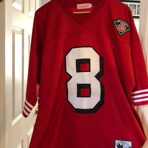Mitchel and ness Steve Young Throwback Jersey